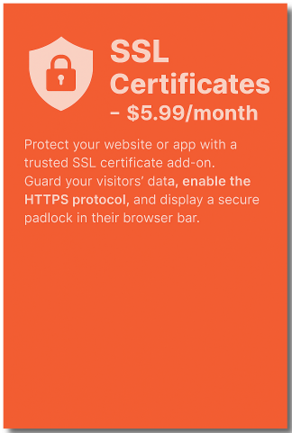SSL Certificate Add-On