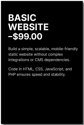 Basic Website